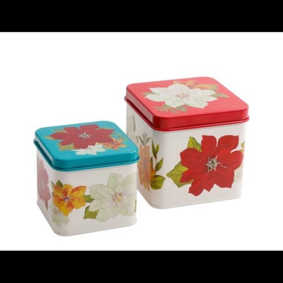 NWT Pioneer Woman 2 Square Canister Set - Picture 1 of 4